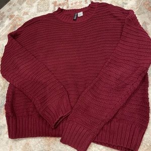 Maroon sweater